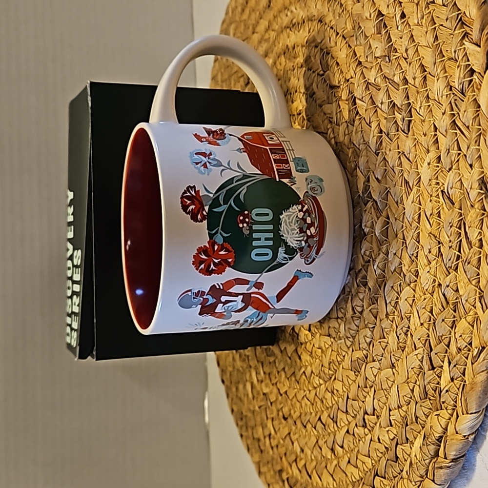 Starbucks  NWT Discovery Series Ohio Coffee Tea Mug 14oz.